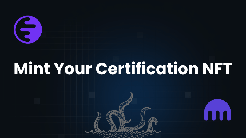 Mint your Certification NFT