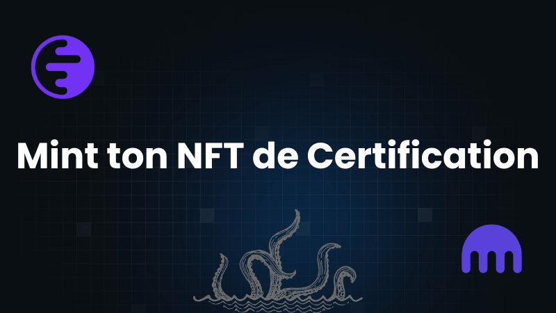 Mint ton NFT de Certification